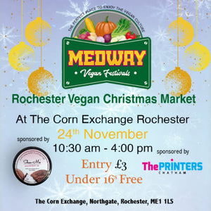Sunday 24th November – Rochester Christmas Vegan Festival